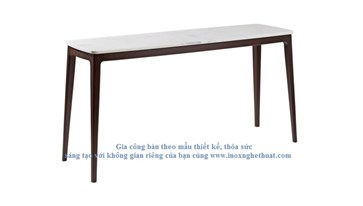 SELVA INDIGO CONSOLE TABLE Gia công inox cao cấp The luk 0982 620 546