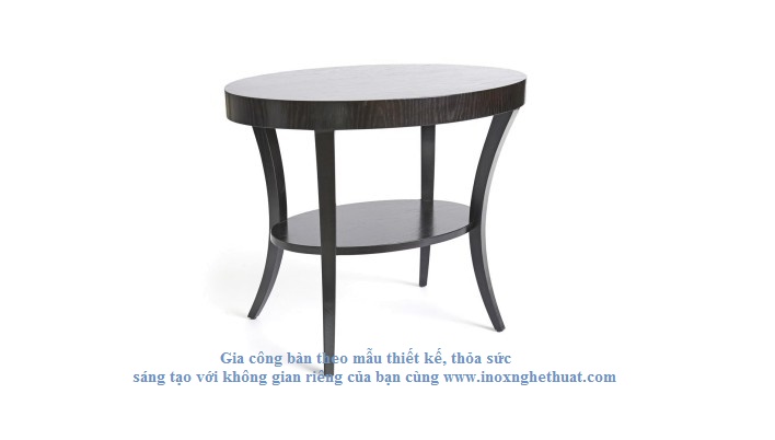 LUCY SIDE TABLE. Làm khung inox vàng đồng