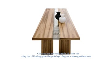 Bàn inox cao cấp F2 Decor - BROSS RITZ DINING TABLE