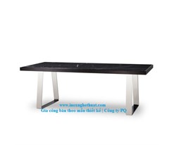 JOPLING DINING TABLE - BLACK MARBLE