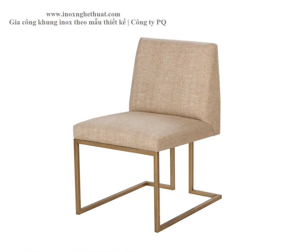 Bàn inox cao cấp ASHTON SIDE CHAIR - MARLEY HEMP (UK)