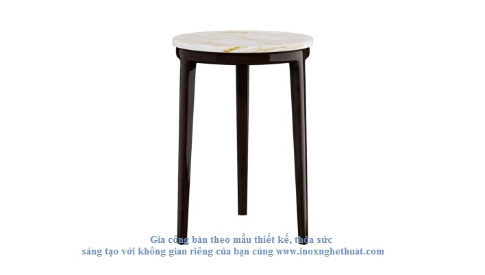 SELVA INDIGO SIDE TABLE Gia công inox cao cấp The luk 0982 620 546