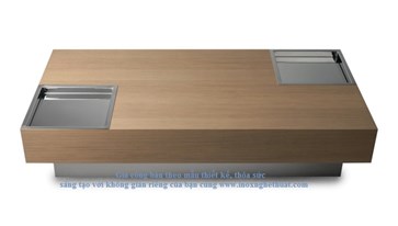 Bàn inox cao cấp F2 Decor - OASIS YVES COFFEE TABLE