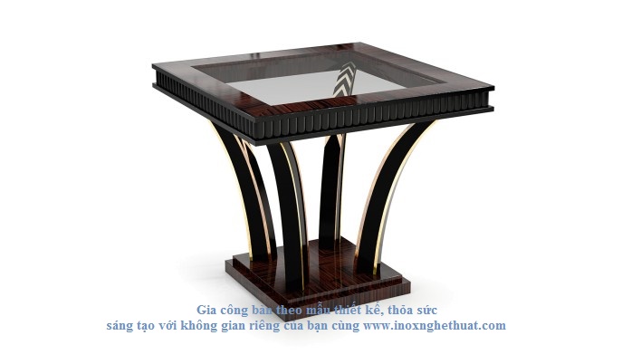 EPOCA DUNA SIDE TABLE Gia công inox cao cấp The luk 0982 620 546