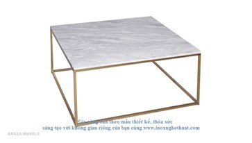 Bàn inox cao cấp KENTISH SQUARE COFFEE TABLE