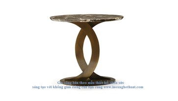 OPERA CONTEMPORARY LUDMILLA TABLE Gia công inox cao cấp The luk 0982 620 546