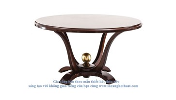 Bàn inox cao cấp F2C decor - LUISA DINING TABLE