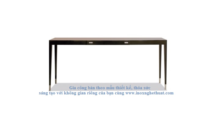 Bàn inox cao cấp F2C decor - DOM EDIZIONI WILLIAM BUSINESS DESK