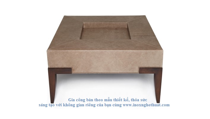 Bàn inox cao cấp F2 Decor - IKANDI KINGHAM COFFEE TABLE