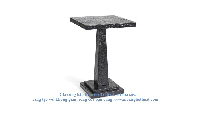 MIDNIGHT SIDE TABLE Gia công inox cao cấp The luk 0982 620 546