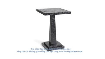 MIDNIGHT SIDE TABLE Gia công inox cao cấp The luk 0982 620 546