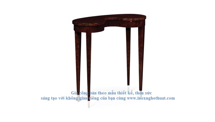 JONATHAN CHARLES KIDNEY END TABLE Gia công inox cao cấp The luk 0982 620 546