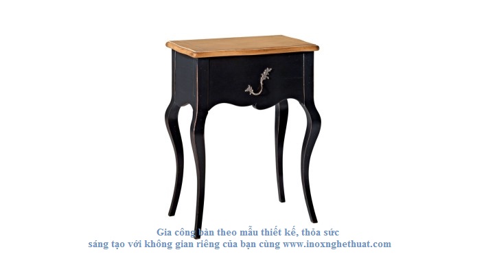 AM CLASSIC MATISSE SMALL 1 DRAWER SIDE TABLE Gia công inox cao cấp The luk 0982 620 546