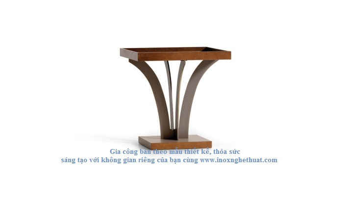 OPERA CONTEMPORARY RUSLAN SIDE TABLE Gia công inox cao cấp The luk 0982 620 546