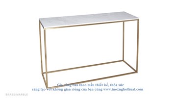 KENTISH CONSOLE TABLE Gia công inox cao cấp The luk 0982 620 546