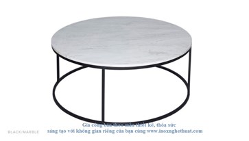 Bàn inox cao cấp KENTISH CIRCULAR COFFEE TABLE