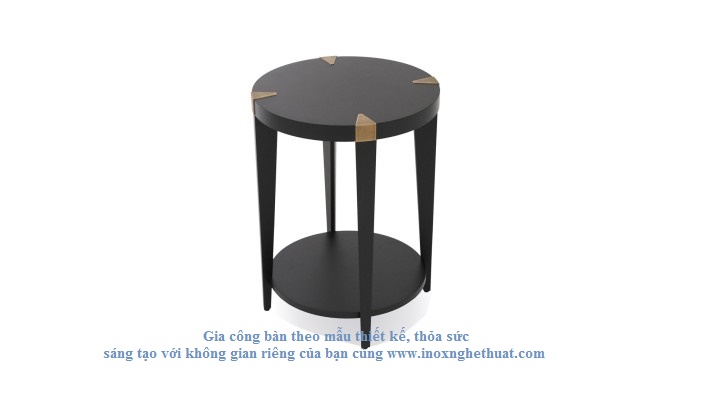 BLACK & KEY ECTO TABLE Gia công inox cao cấp The luk 0982 620 546