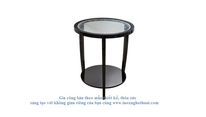 BLACK & KEY PIROUETTE SIDE TABLE Gia công inox cao cấp The luk 0982 620 546