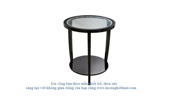 BLACK & KEY PIROUETTE SIDE TABLE Gia công inox cao cấp The luk 0982 620 546