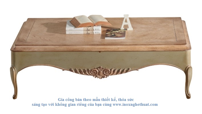 Bàn inox cao cấp AM CLASSIC GALA COFFEE TABLE