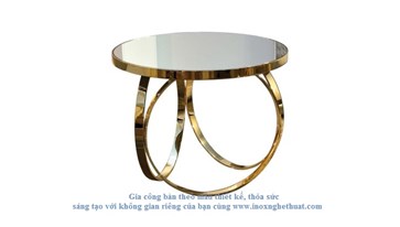 DOM EDIZIONI OTTOLINE SMALL TABLE Gia công inox cao cấp The luk 0982 620 546