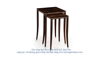 JONATHAN CHARLES SOHO NESTING TABLE Gia công inox cao cấp The luk 0982 620 546