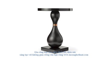 STUART SCOTT KING PIN OCCASIONAL TABLE Gia công inox cao cấp The luk 0982 620 546