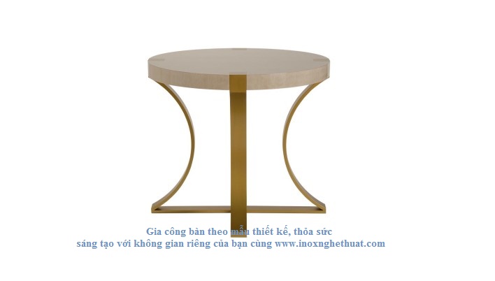 HELEN GREEN JUNO CENTRE TABLE Gia công inox cao cấp The luk 0982 620 546