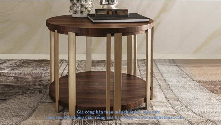 CASAMILANO MONDRIAN SIDE TABLE Gia công inox cao cấp The luk 0982 620 546