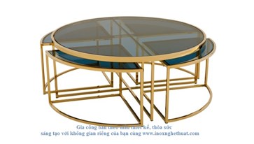 Bàn inox cao cấp EICHHOLTZ PADOVA COFFEE TABLE