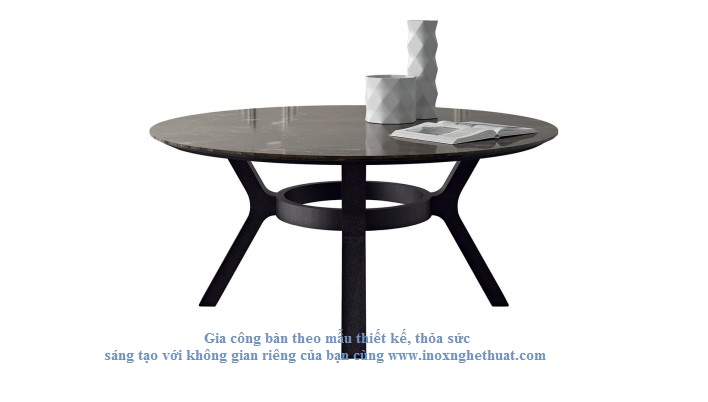 Bàn inox cao cấp F2 Decor - CASAMILANO EATON DINING TABLE