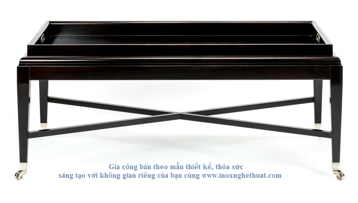 Bàn inox cao cấp F2 Decor - CHARLESTON COFFEE TABLE